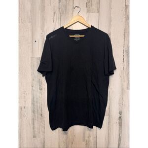 Ecko Unltd Black V-Neck T-Shirt Men’s 3XL Short Sleeve Streetwear Tee